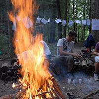 Mit Feuer und Flamme